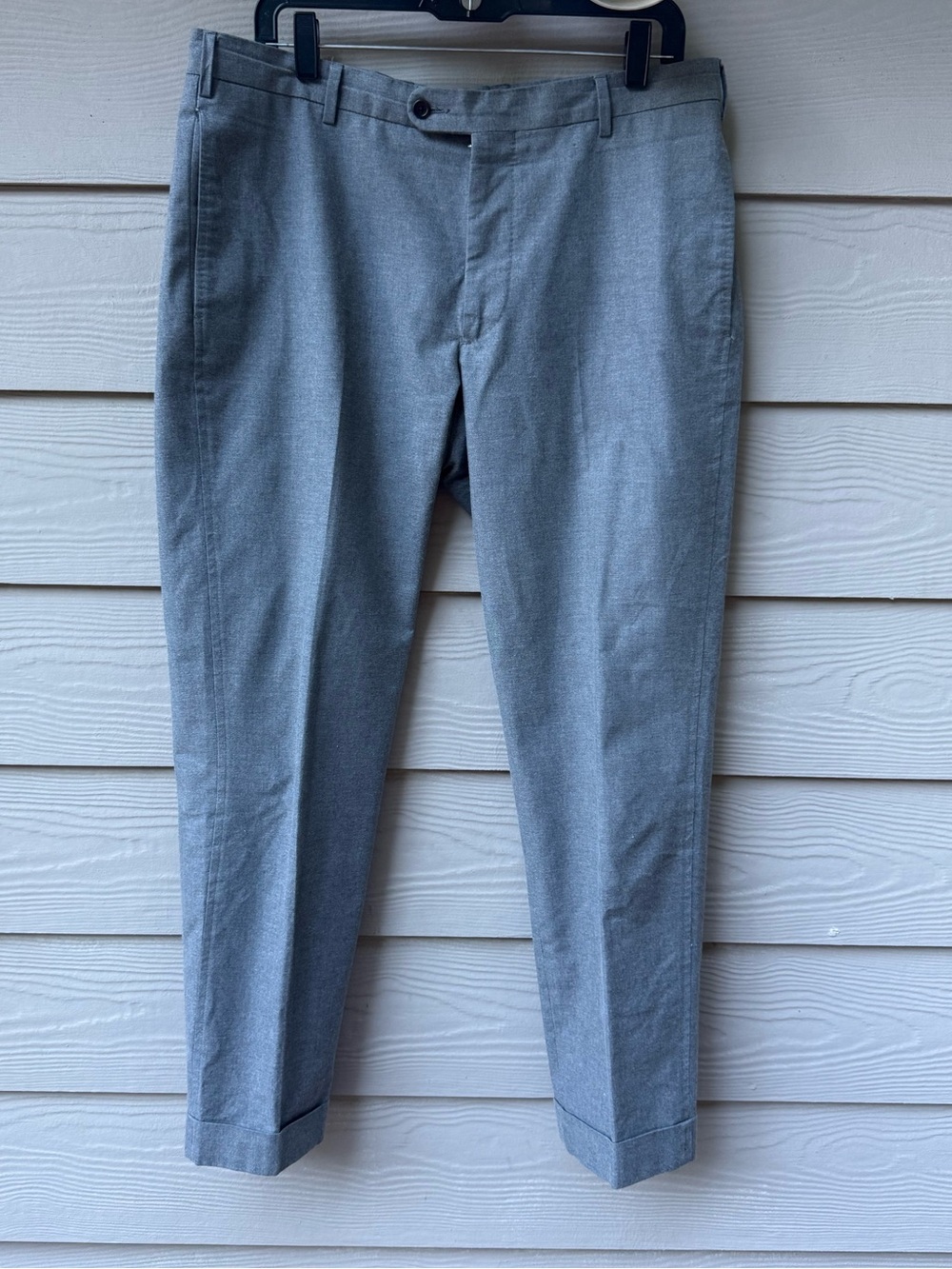 Sid Mashburn Men's Tailored Gray Dress Pants